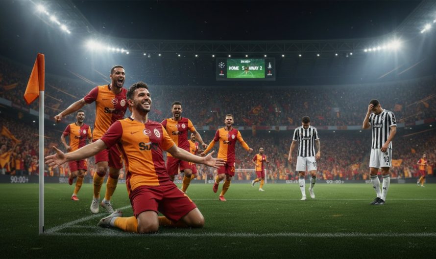 Galatasaray’ın Juventus Karşısında Elde Ettiği 5-2 Zaferinin Analizi