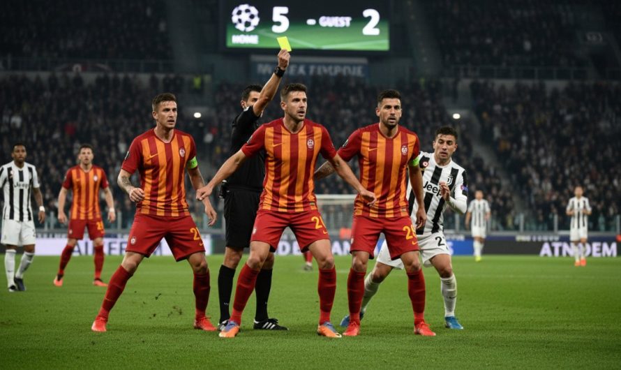 Galatasaray’ın Juventus’la Rövanş Maçında Karşılaştığı Kart Tehdidi