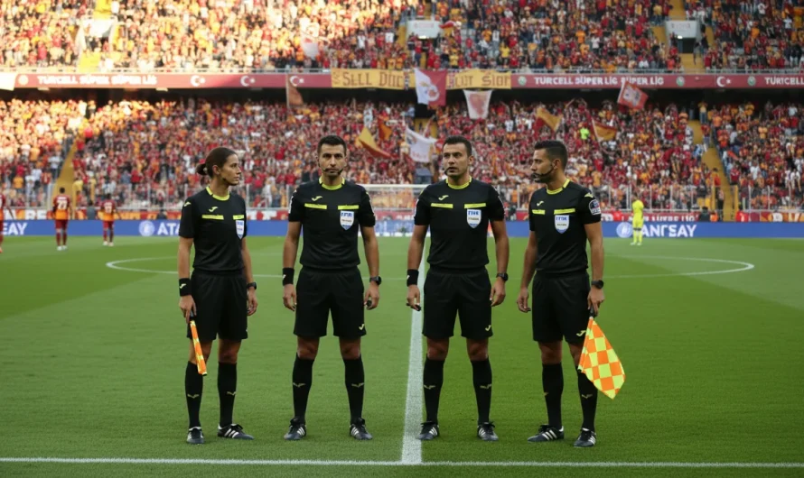 Trendyol 1. Lig’de 29. Hafta Heyecanı: Maçları Yönetecek Hakemler Belli Oldu